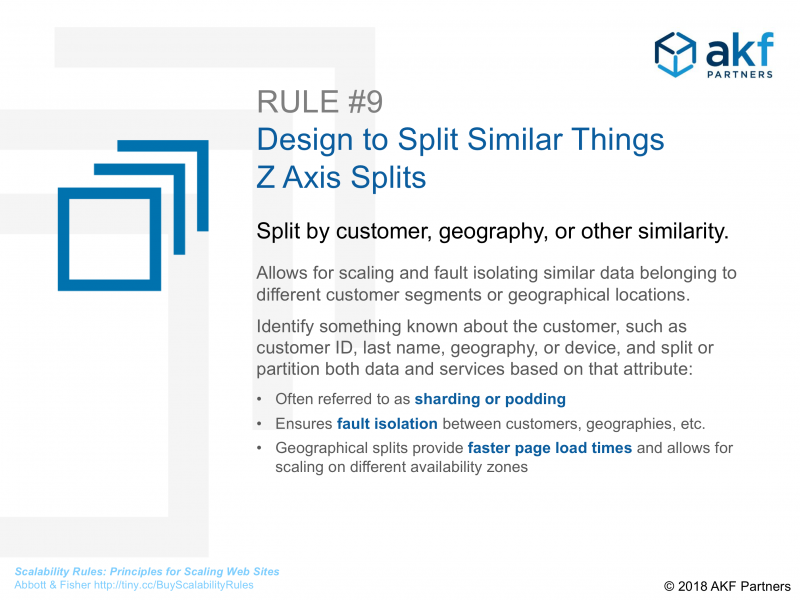 akf scale cube z axis infographic Scalability Rules 9