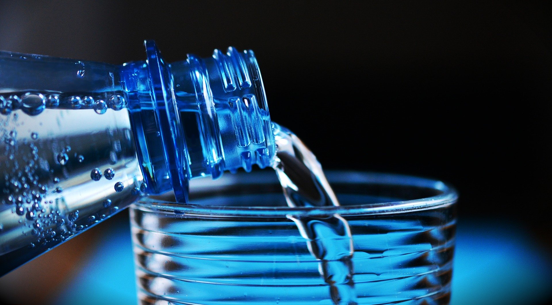 picture of bottle pouring water